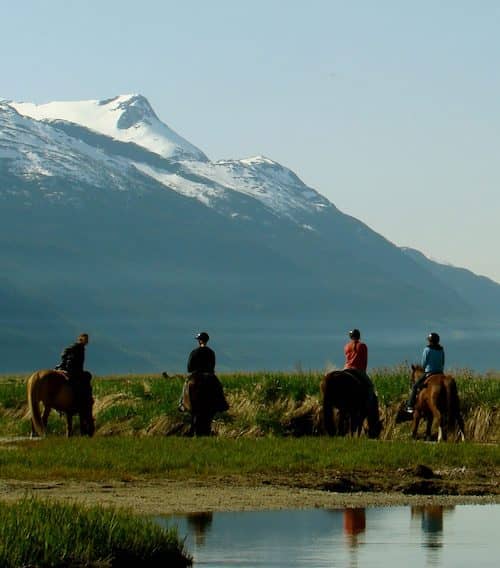 Alaska X horseback riding