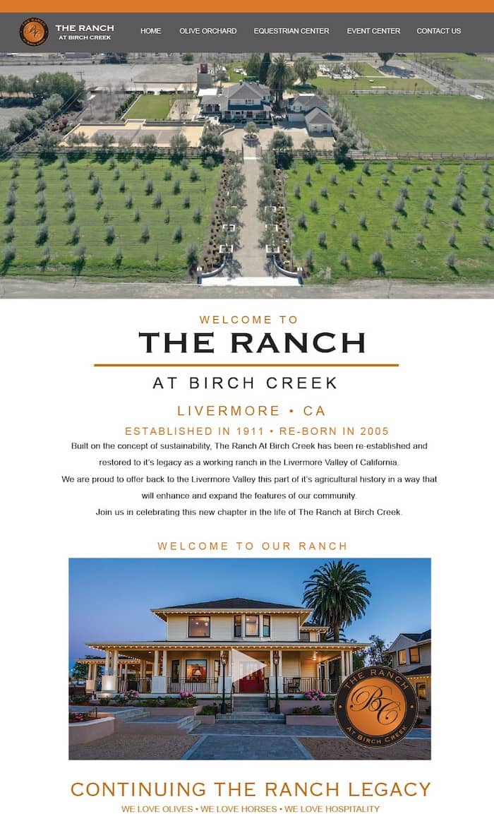 The Ranch at Birch Creek - California