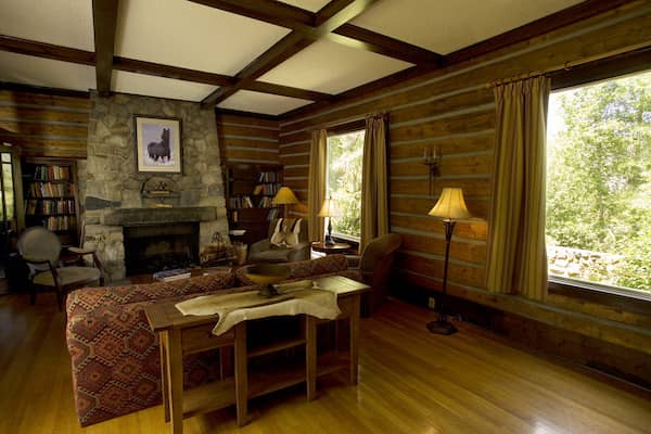 A Bar A Ranch Cabin interior