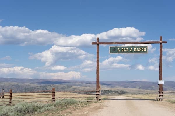 A Bar A Ranch Gate