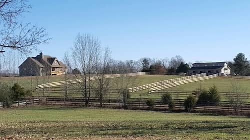 Across the Diagonal Farm