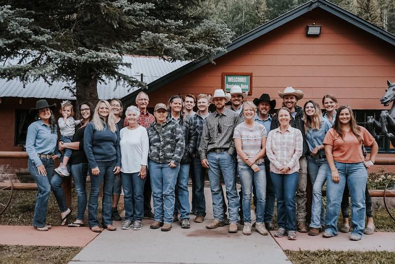 Staff at Circle K Ranch in Colorado