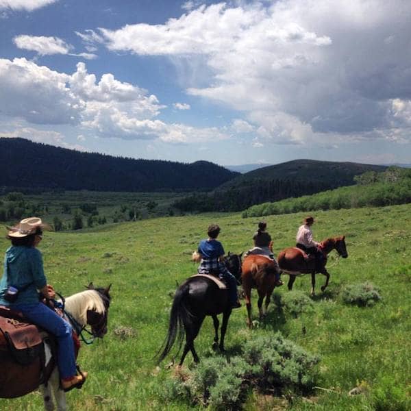 Medicine Bow Lodge Ranch WY - Horseback Riding