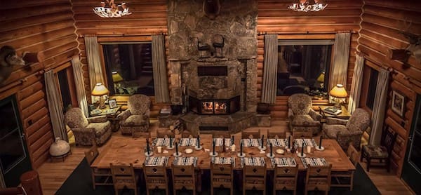 The Hideout Guest Ranch, Dining Room - Wyoming